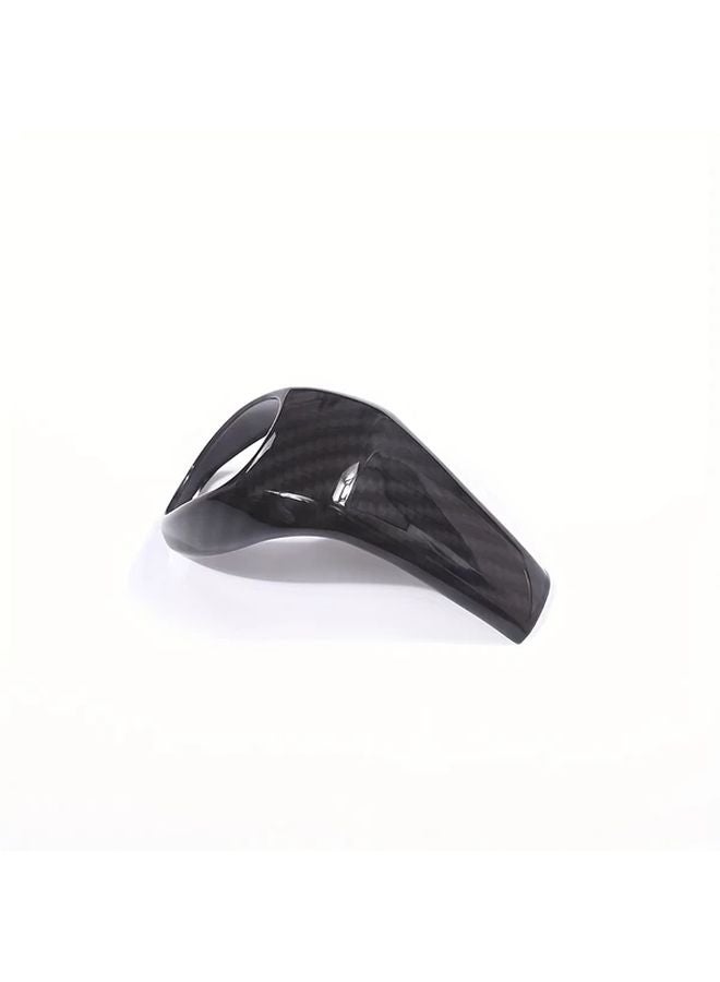 غطية مقبض ناقل الحركة ذو حبيبات الخشب الأسود لسيارات بي إم دبليو 1 و2 وسلسلة X1 طرازات F20 وF21 وF22 وF23 وF45 وF46 وF48 من عام 2015 إلى 2019 - Image 3
